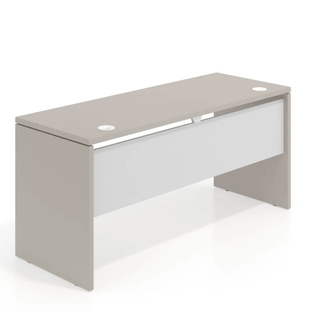 Mesa de Escritorio Estrecha Work Plus fondo 60 diseño bicolor