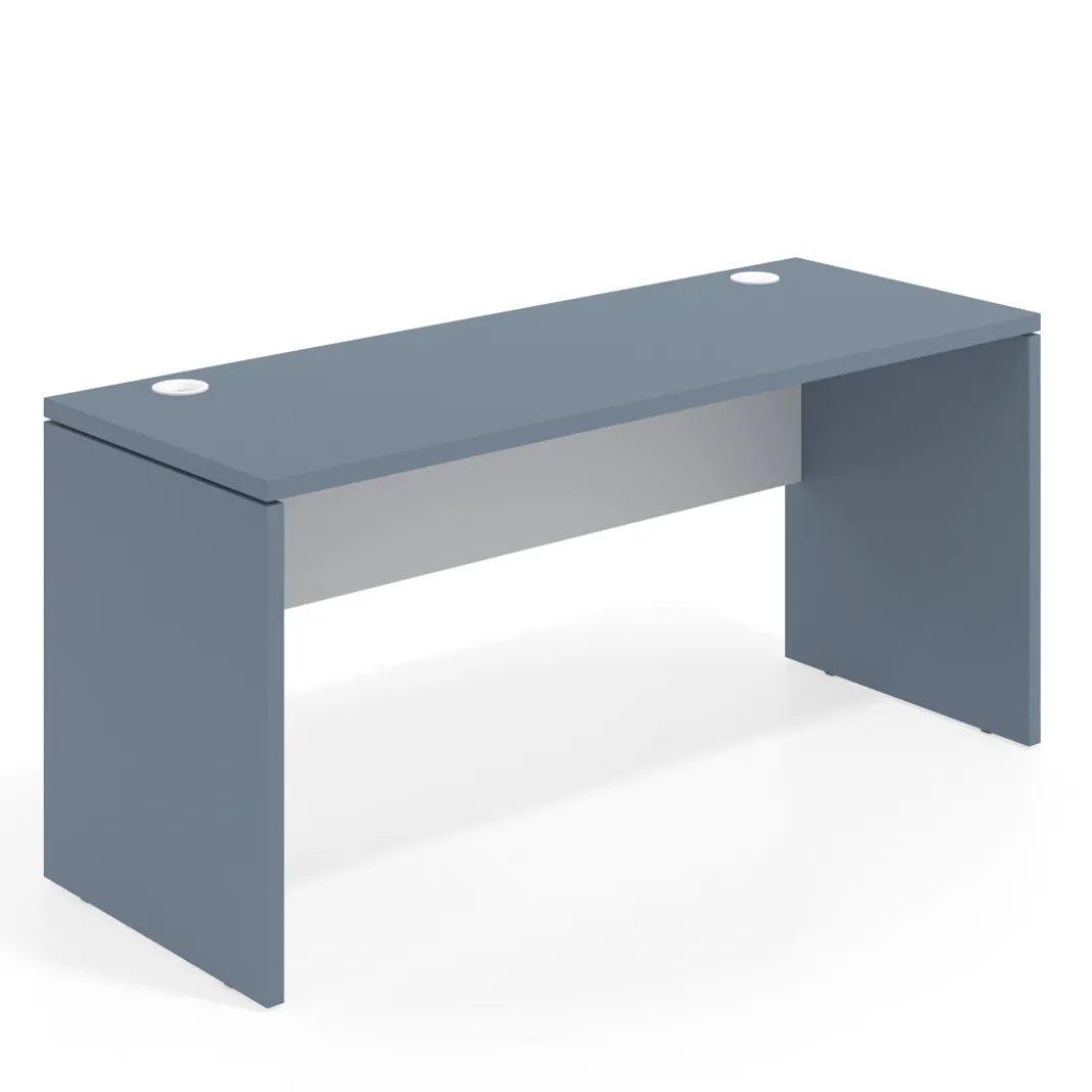 Mesa de Escritorio Estrecha Work Plus fondo 60 diseño bicolor