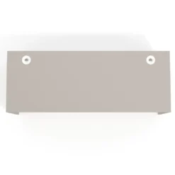 Mesa de Escritorio Estrecha Work Plus fondo 60 diseño bicolor