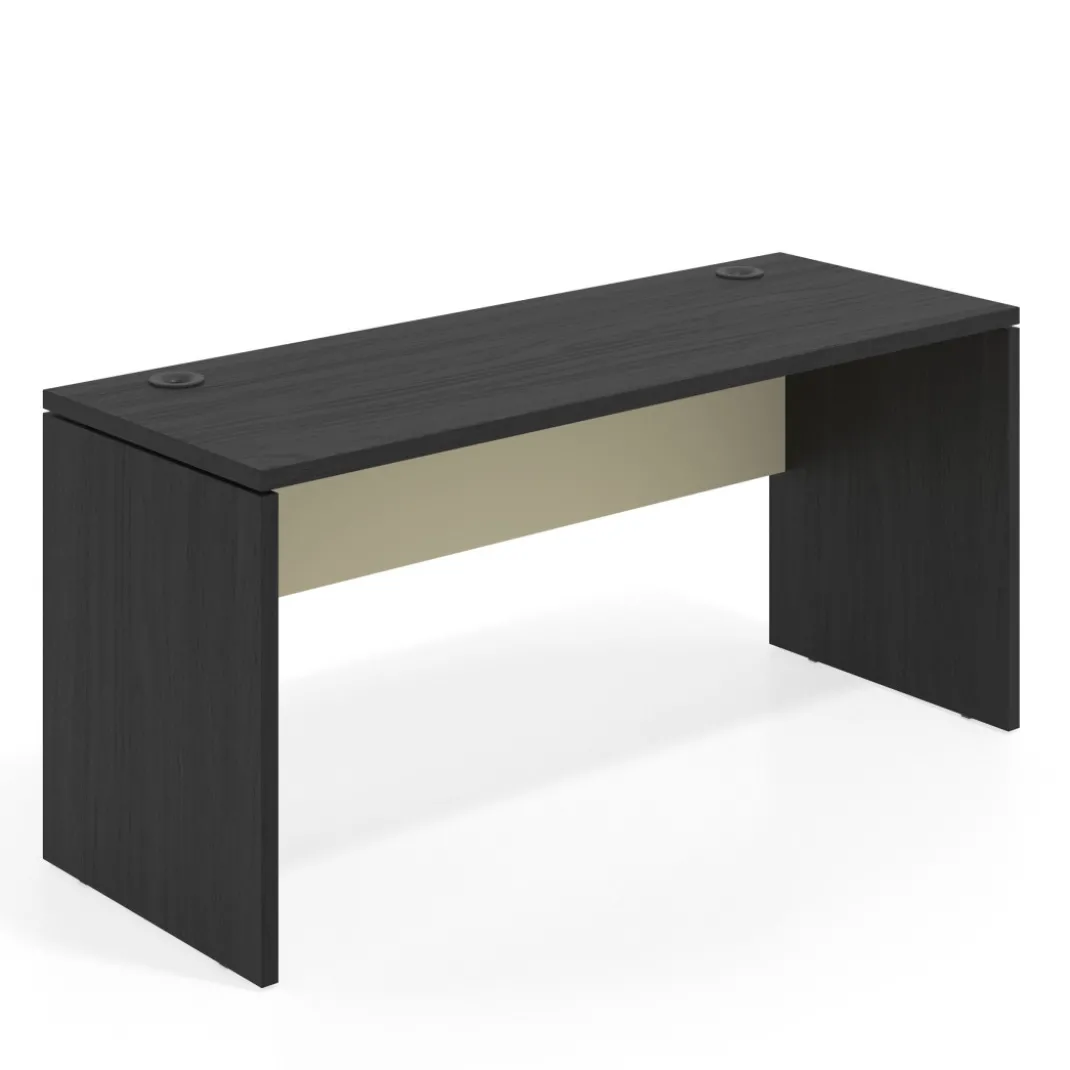 Mesa de Escritorio Estrecha Work Plus fondo 60 estructura bocamina