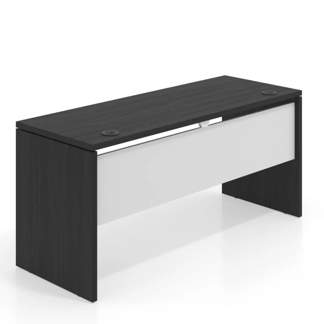 Mesa de Escritorio Estrecha Work Plus fondo 60 estructura bocamina