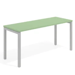 Mesa de escritorio pequeña Kube fondo 60cm estructura aluminio