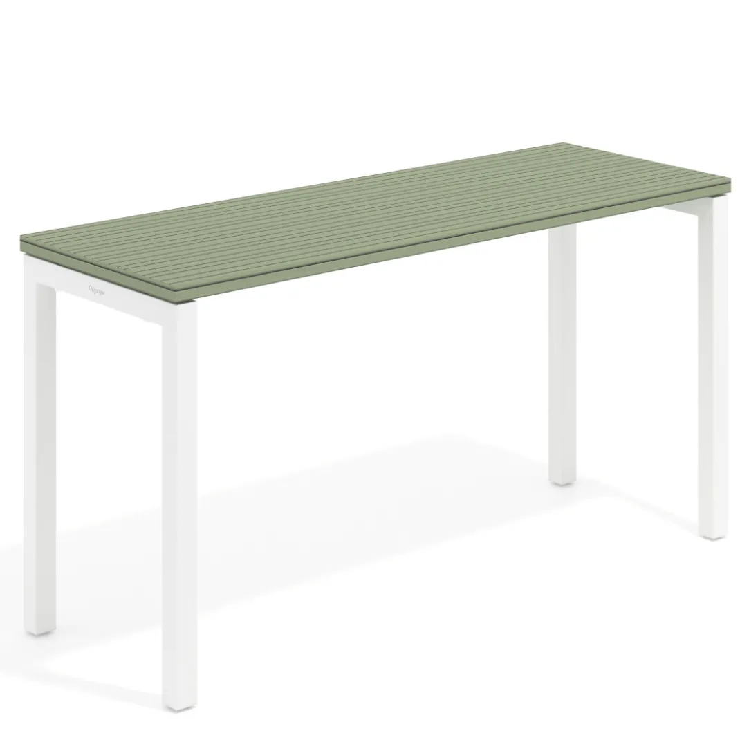 Mesa de formación fondo 50cm Kube estructura blanco