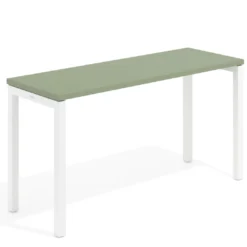 Mesa de formación fondo 50cm Kube estructura blanco