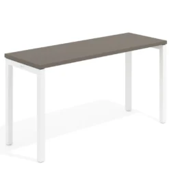 Mesa de formación fondo 50cm Kube estructura blanco