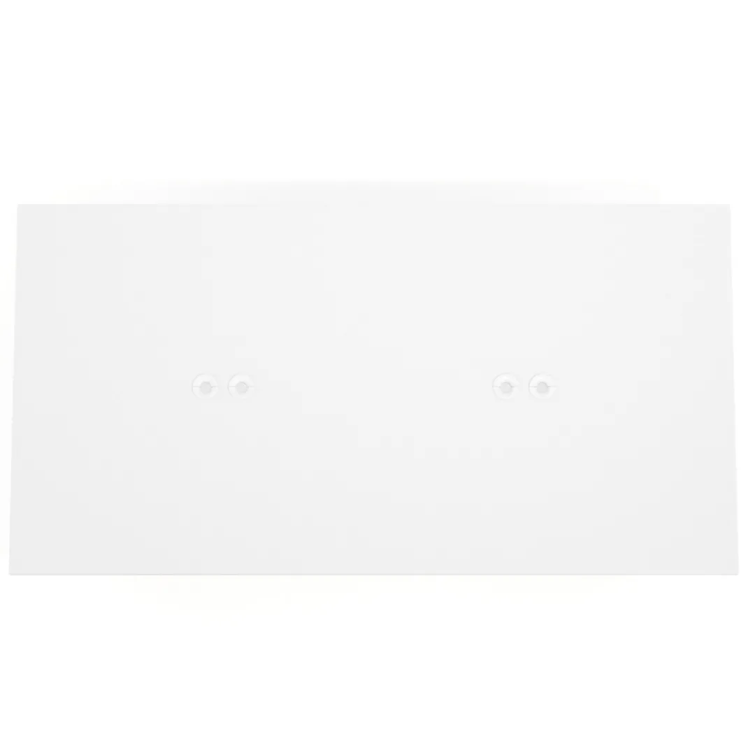Mesa de juntas rectangular Arki con encimera continua fondo 126 cm