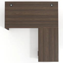 Mesa de Oficina con cajones Work Plus fondo 80, frontales melamina estructura mistral
