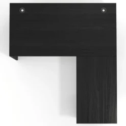 Mesa de Oficina con cajones Work Plus fondo 80, frontales de metal estructura bocamina