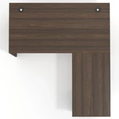 Mesa de Oficina con cajones Work Plus fondo 80, frontales de metal estructura mistral