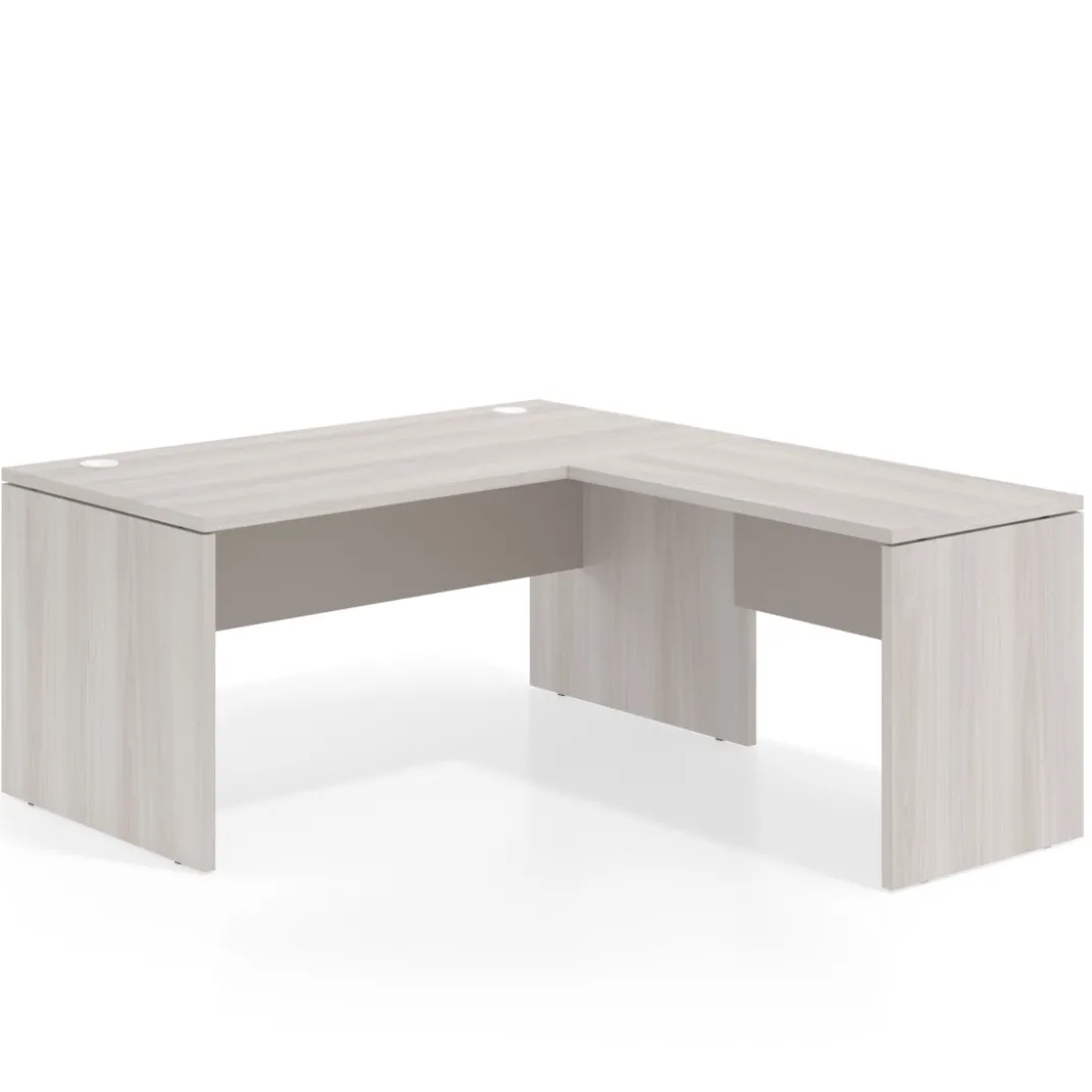 Mesa de Oficina en L Work Plus fondo 80 estructura california