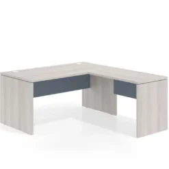Mesa de Oficina en L Work Plus fondo 80 estructura california