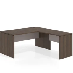 Mesa de Oficina en L Work Plus fondo 80 estructura mistral
