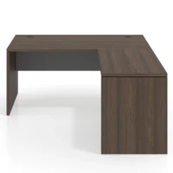 Mesa de Oficina en L Work Plus fondo 80 estructura mistral
