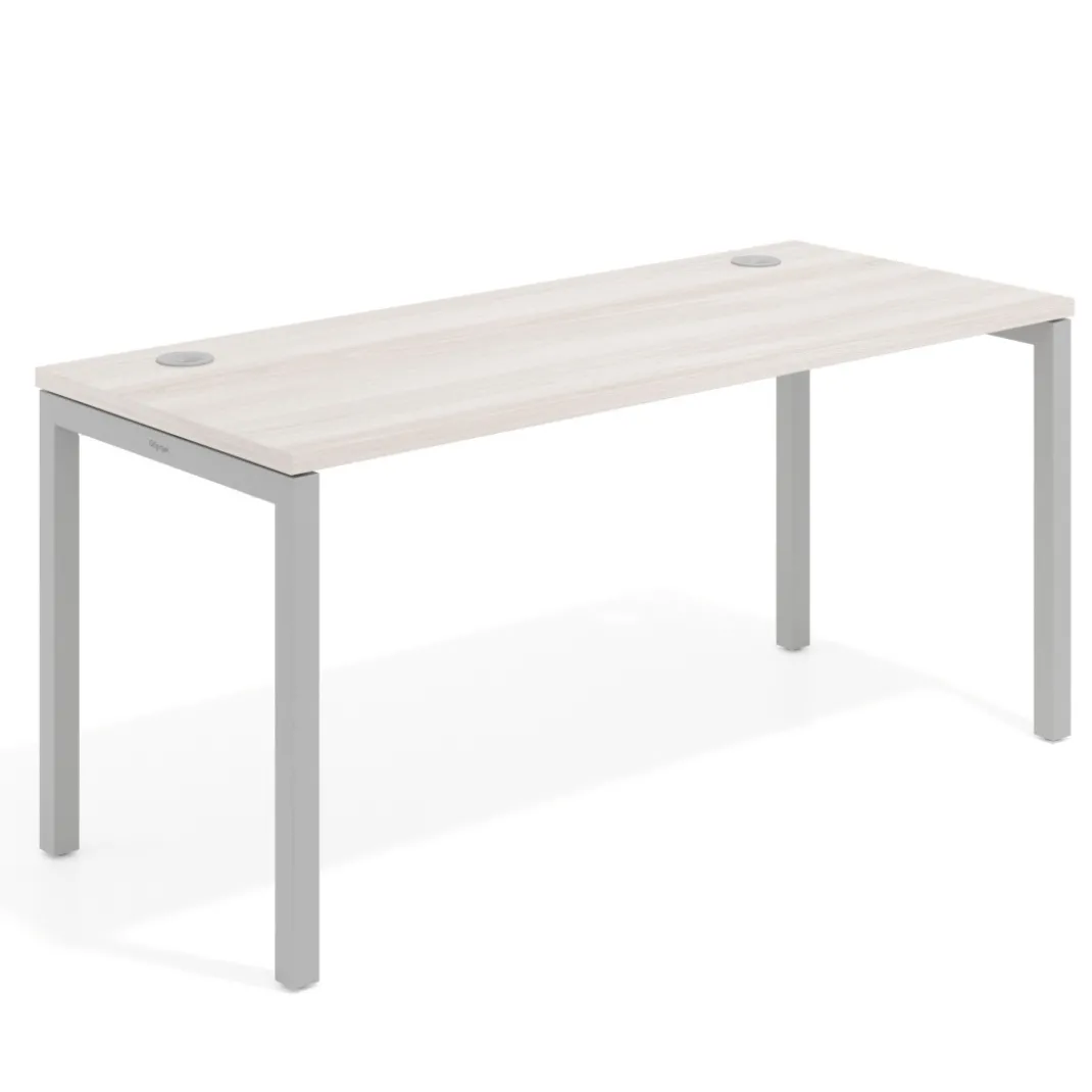 Mesa de oficina Kube fondo 68cm estructura aluminio