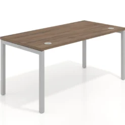 Mesa de oficina Kube fondo 80cm estructura aluminio