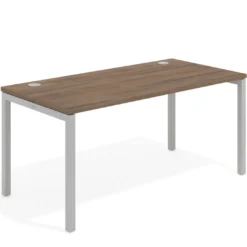 Mesa de oficina Kube fondo 80cm estructura aluminio