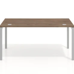 Mesa de oficina Kube fondo 80cm estructura aluminio