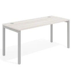 Mesa de oficina Kube fondo 68cm estructura aluminio