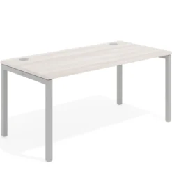 Mesa de oficina Kube fondo 80cm estructura aluminio