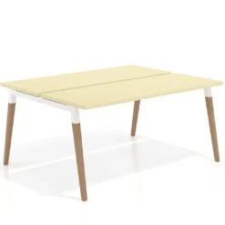 Mesa de oficina multipuesto Arki para 2 personas fondo 126 cm