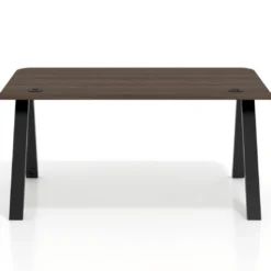 Mesa de oficina UvePro, sobre ergonómico 80cm, estructura blanca con patas metálicas