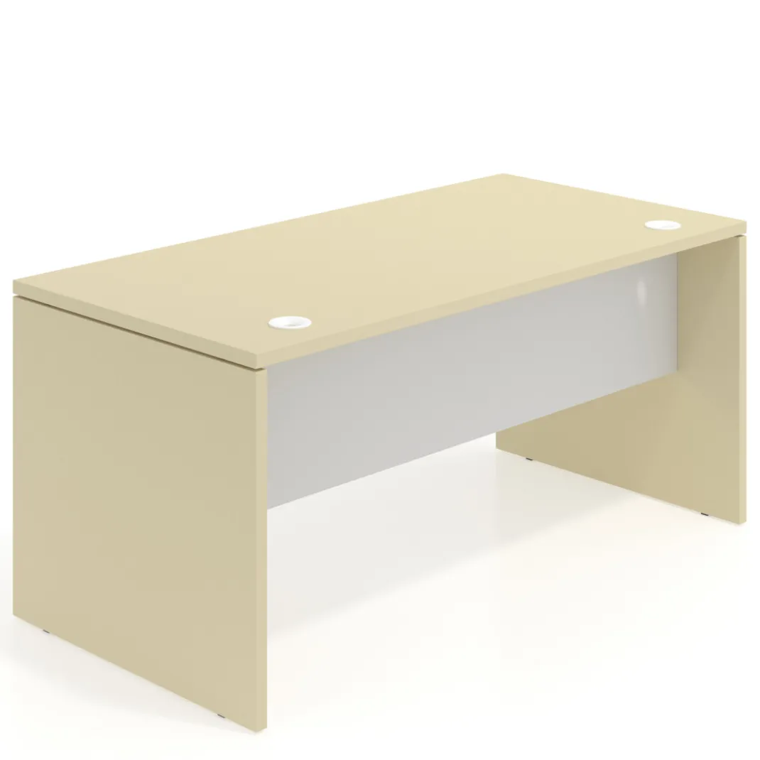 Mesa de Oficina Work Plus fondo 80 diseño bicolor