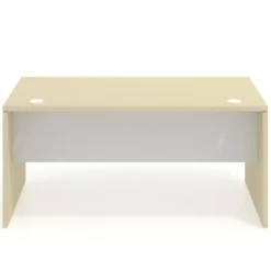 Mesa de Oficina Work Plus fondo 80 estructura bocamina