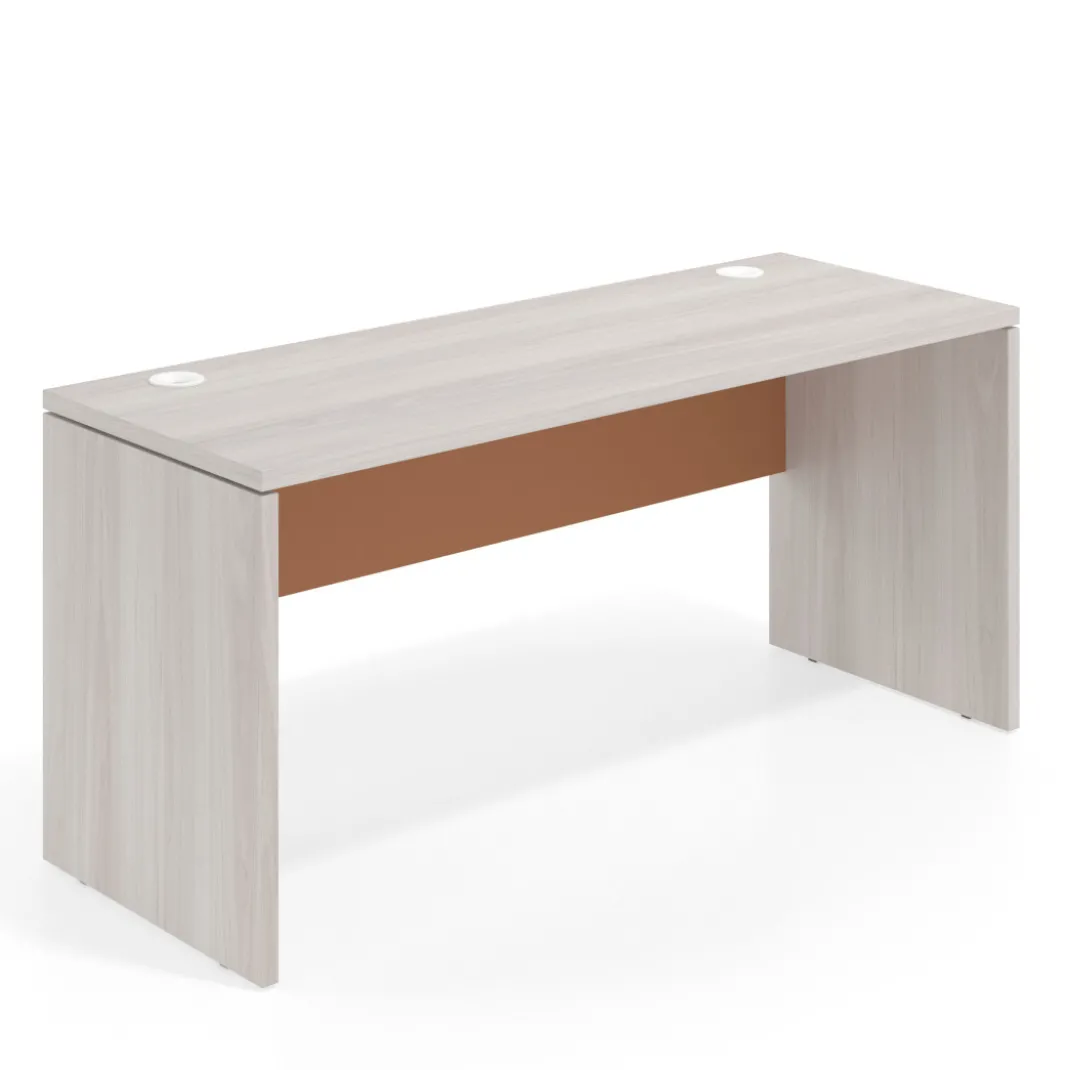 Mesa de Oficina Work Plus fondo 80 diseño bicolor