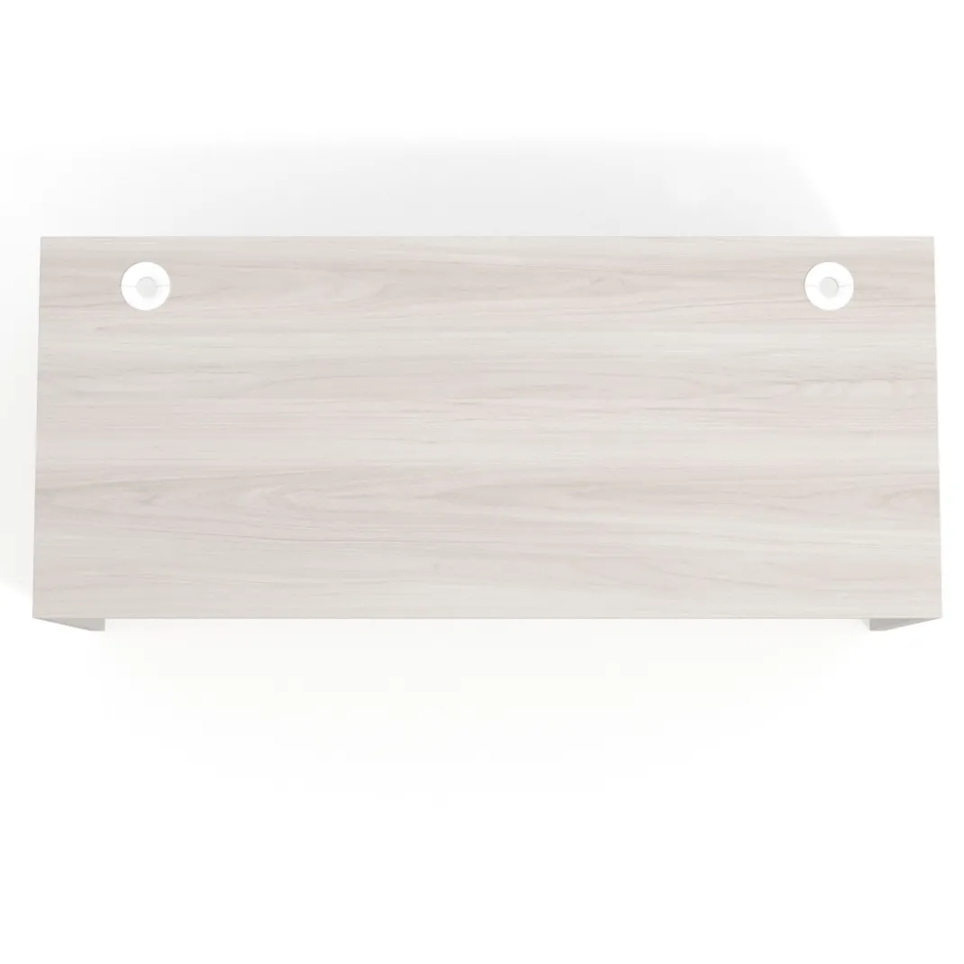 Mesa de Oficina Work Plus fondo 80 diseño bicolor