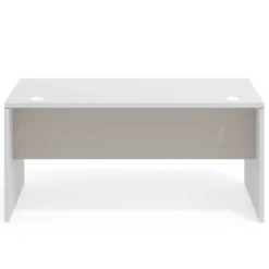 Mesa de Oficina Work Plus fondo 68 estructura blanco mate