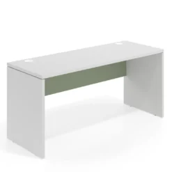 Mesa de Oficina Work Plus fondo 68 estructura blanco mate