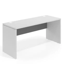 Mesa de Oficina Work Plus fondo 68 estructura blanco mate