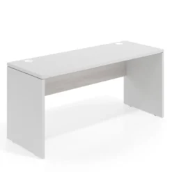 Mesa de Oficina Work Plus fondo 68 estructura blanco mate