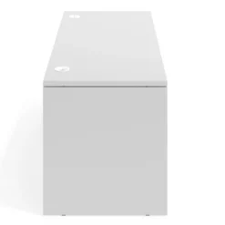 Mesa de Oficina Work Plus fondo 68 estructura blanco mate