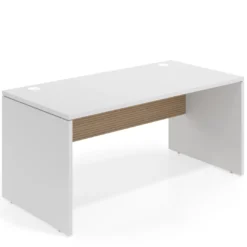 Mesa de Oficina Work Plus fondo 80 diseño rayado