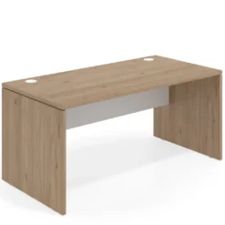 Mesa de Oficina Work Plus fondo 80 estructura naturale