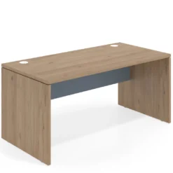 Mesa de Oficina Work Plus fondo 80 estructura naturale