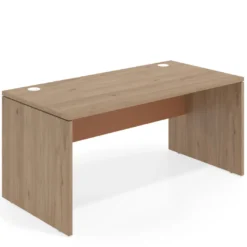 Mesa de Oficina Work Plus fondo 80 estructura naturale