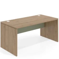 Mesa de Oficina Work Plus fondo 80 estructura naturale