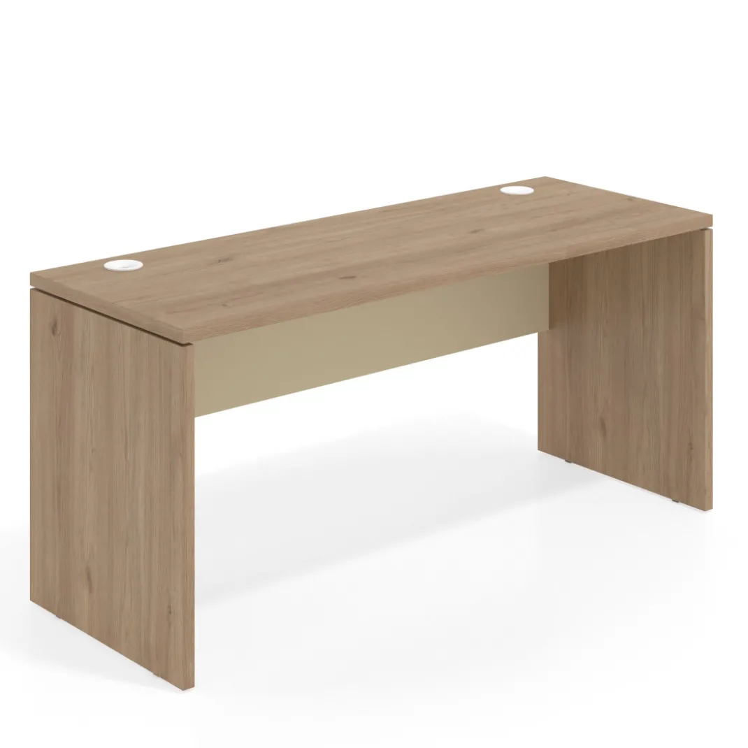 Mesa de Oficina Work Plus fondo 68 estructura naturale