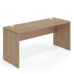 Mesa de Oficina Work Plus fondo 68 estructura naturale
