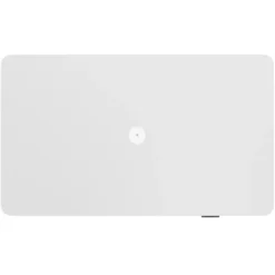 Mesa de Reuniones Elevable Erghos Core estructura blanca canto curvo