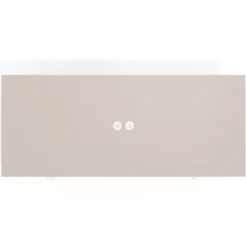 Mesa de Reuniones Rectangular Work Plus estructura blanco mate