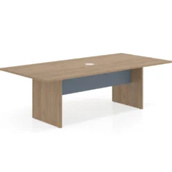 Mesa de Reuniones Rectangular Work Plus estructura naturale