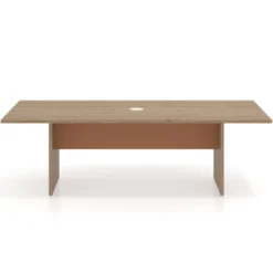 Mesa de Reuniones Rectangular Work Plus estructura naturale