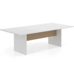 Mesa de Reuniones Rectangular Work Plus diseño rayado