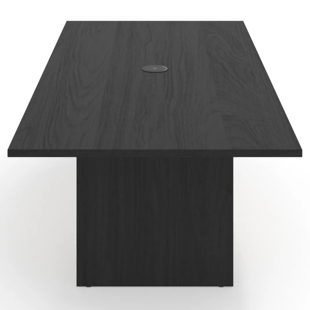 Mesa de Reuniones Rectangular Work Plus estructura bocamina