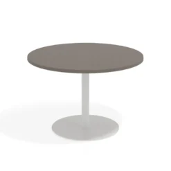 Mesa de Reuniones Redonda Atrium estructura blanca