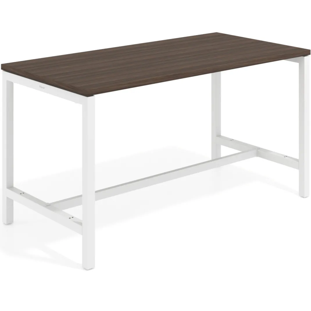 Mesa de trabajo expositor Kube estructura blanca