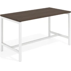 Mesa de trabajo expositor Kube estructura blanca